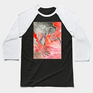 Red Riding Wolf Baseball T-Shirt